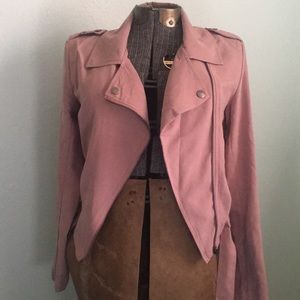 Rose colored jacket